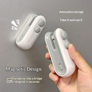 USB Mini Heat Sealer – Forsegl Snackposer på 2 sek.